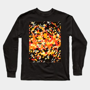 Fiery abstract Long Sleeve T-Shirt